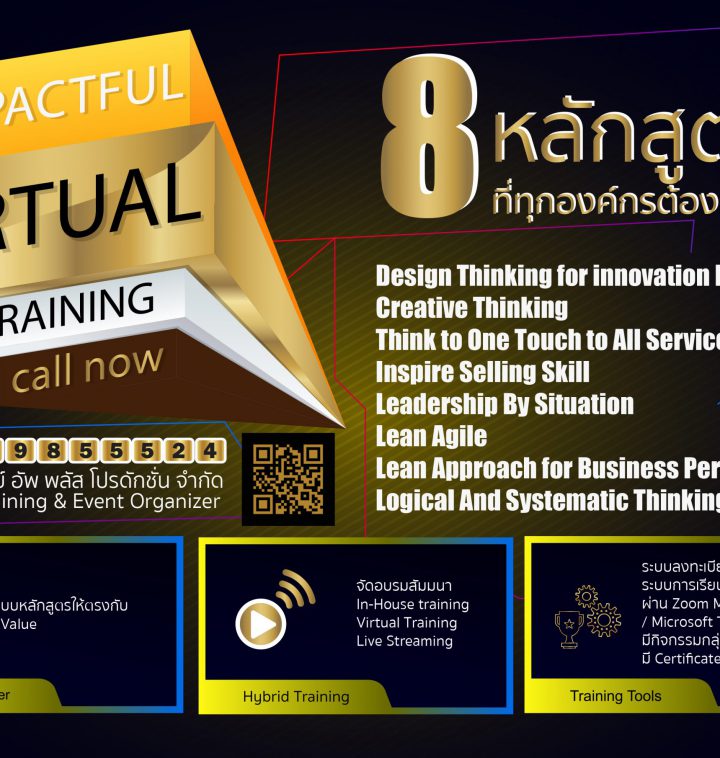 8 Impactful Virtual Training For Corporate หลักสูตรที่ทุกองค์กรต้องการ